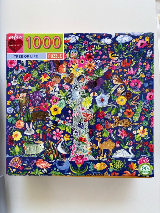Eeboo Other - Eeboo Tree of Life 1000 Piece Puzzle